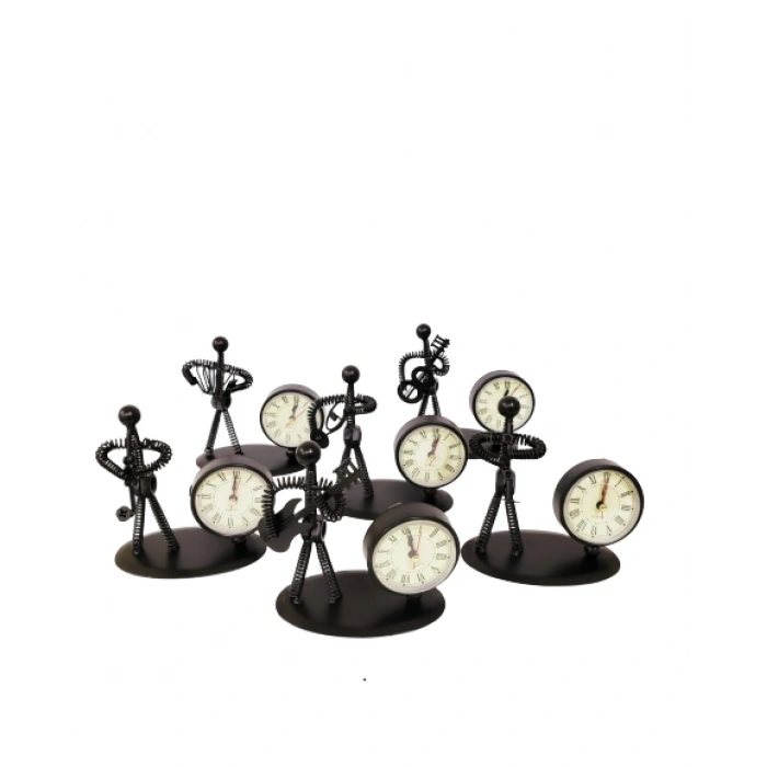 Metal Adam Masaüstü Saat