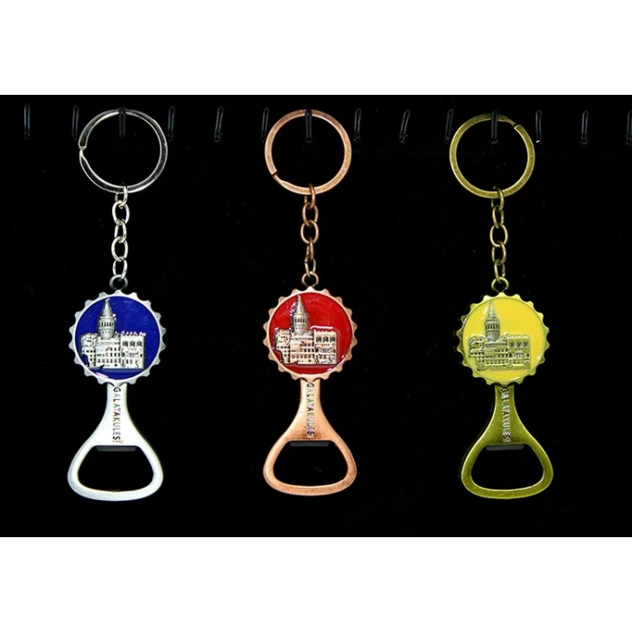 MDB Metal Galata Kulesi Anahtarlık Ve Açacak Model 2