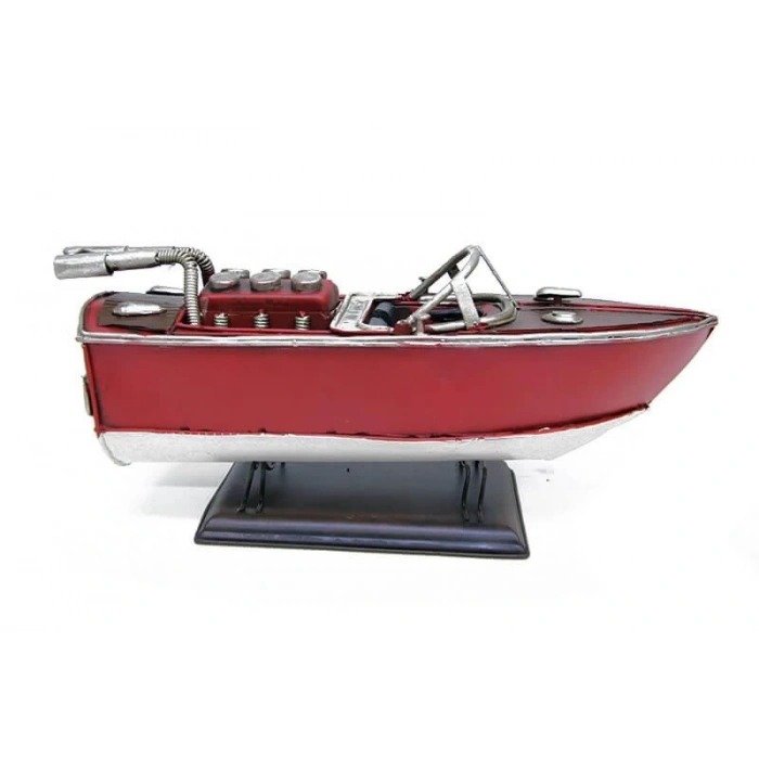 Metal Hız Botu Biblo Dekoratif Hediyelik