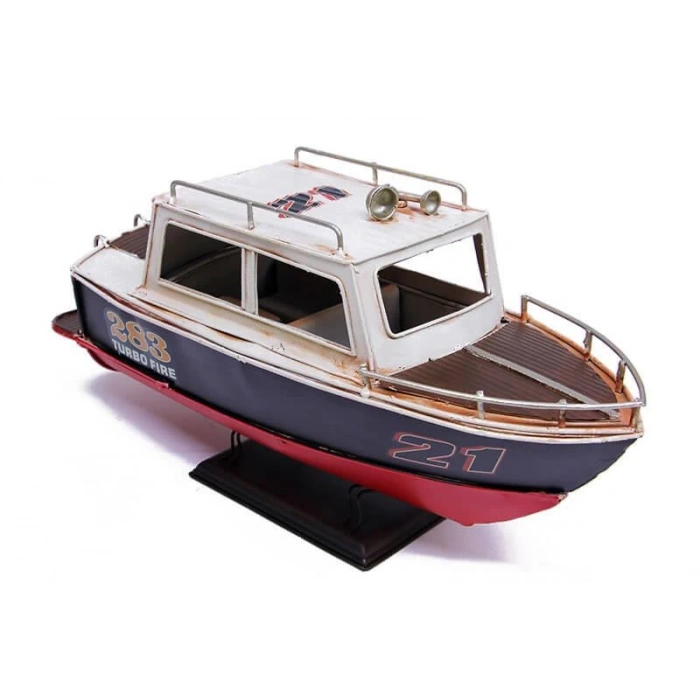 Metal Hız Botu Biblo Dekoratif Hediyelik