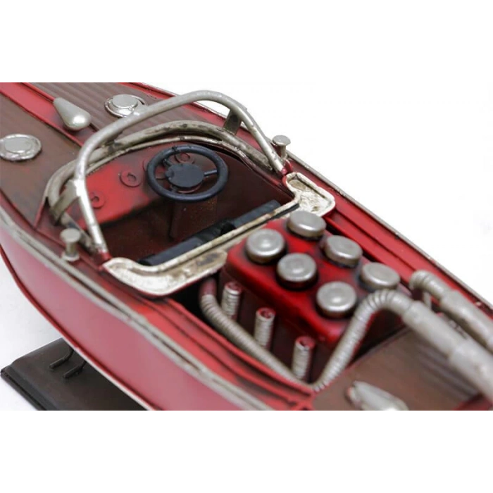 Metal Hız Botu Biblo Dekoratif Hediyelik