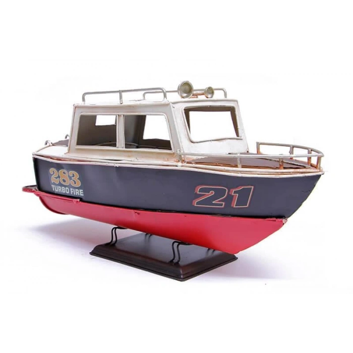 Metal Hız Botu Biblo Dekoratif Hediyelik