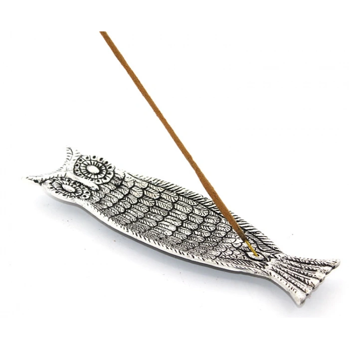 MDB Metal Kayık Baykuş Tasarımı Tütsülük Model 1