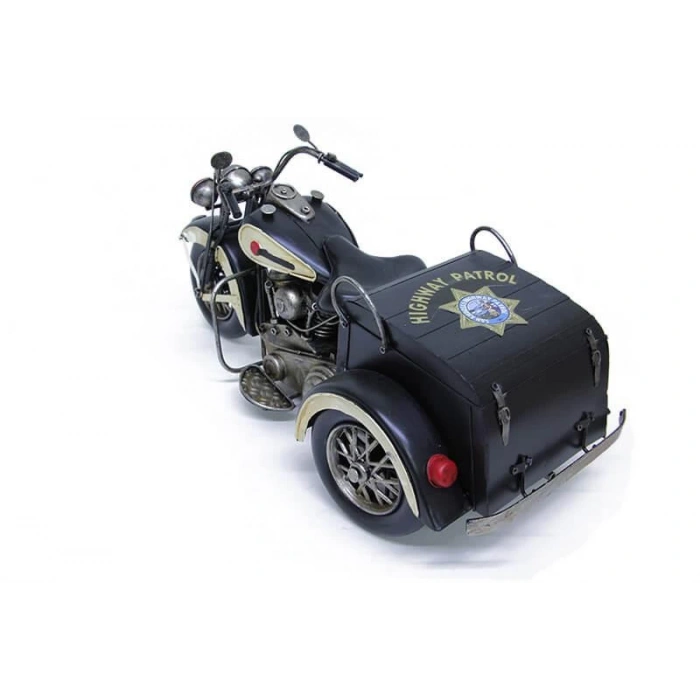 Metal Motorsiklet Biblo Dekoratif Hediyelik