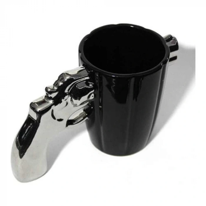 MDB Metalik Silah Tasarımlı Kupa Bardak