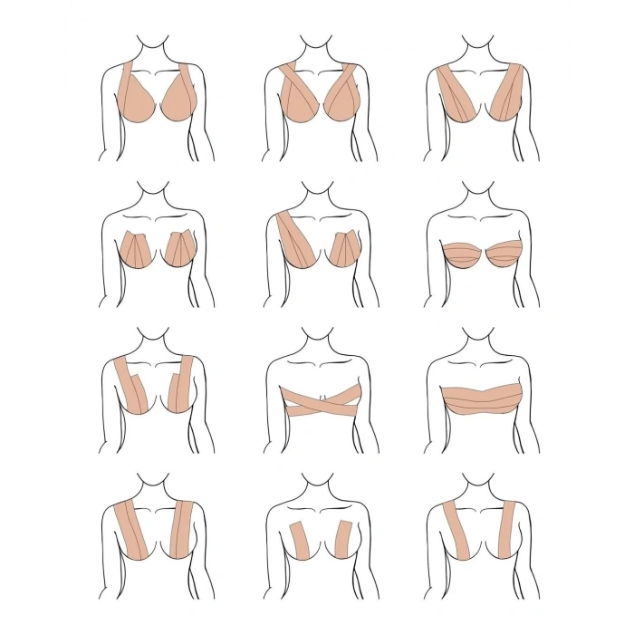 MDB Miss Feliz Göğüs Ucu Kapatıcı, Dikleştirici ve Şekillendirici Bant