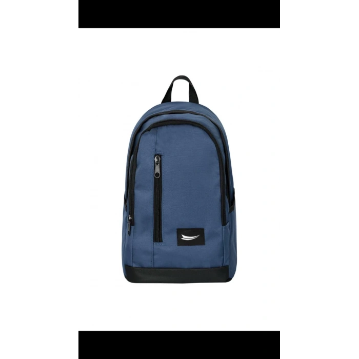 Modern Tasarım Mini Spor Sırt Çantası Suluk Gözlü Mavi