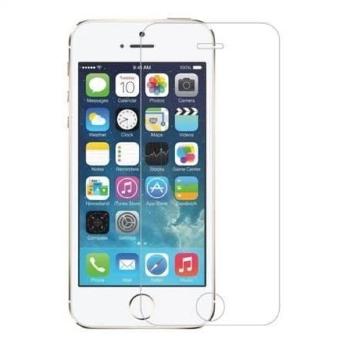 NANO Teknoloji Cam İPHONE 8 Plus Beyaz Kırılmaz Cam Ekran Koruma