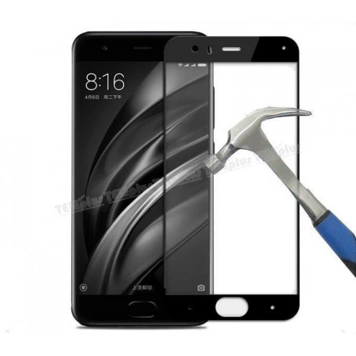 NANO Teknoloji Cam İPHONE XS Max Siyah Kırılmaz Ekran Koruyucu