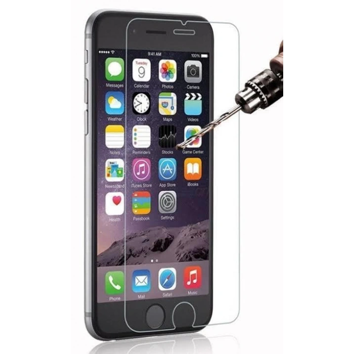 Nano Teknoloji İphone XR Black Kırılmaz Cam Ekran Koruyucu Siyah