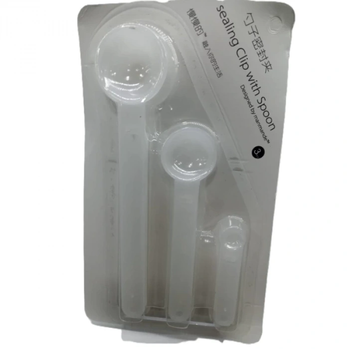 MDB Ölçme Kaşıklı Poşet Klipsi 3lü Paket