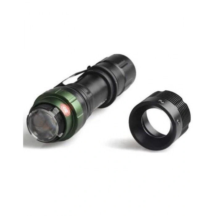 Orjinal 500 Lümen Şarjlı Zoomlu Acil Durum Feneri Kamp Lamba