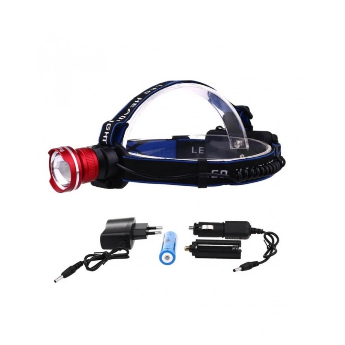 Orjinal 800 Lümen T6 Şarjlı Kafa Feneri