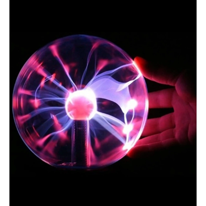 Orta Boy Plazma Küresi - Tesla Plazma Lambası (22x13) cm