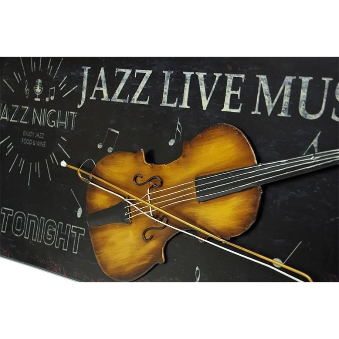 Pano Keman Yatay Vintage Dekoratif Hediyelik