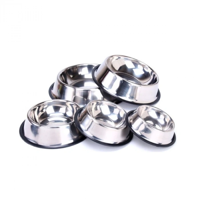 MDB Paslanmaz Çelik Metal Mama Kabı 34 cm.