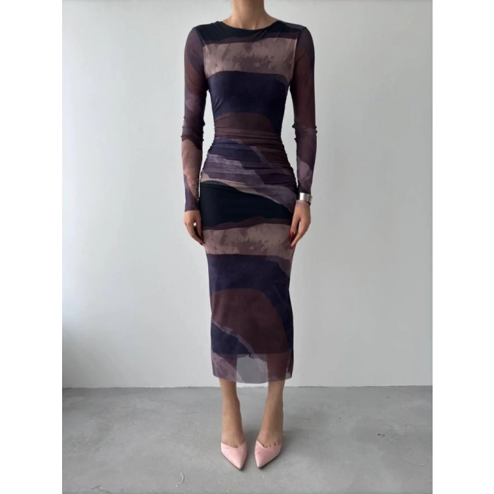 MDB Pella Tül Elbise