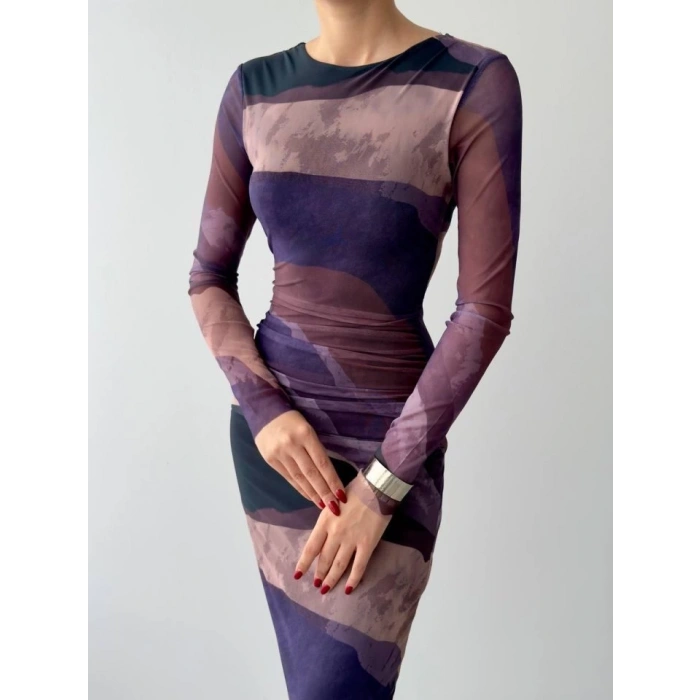 MDB Pella Tül Elbise