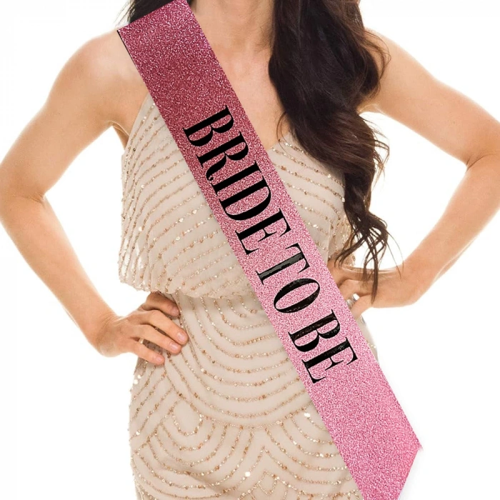 MDB Pembe Bride To Be Kuşak Kemer