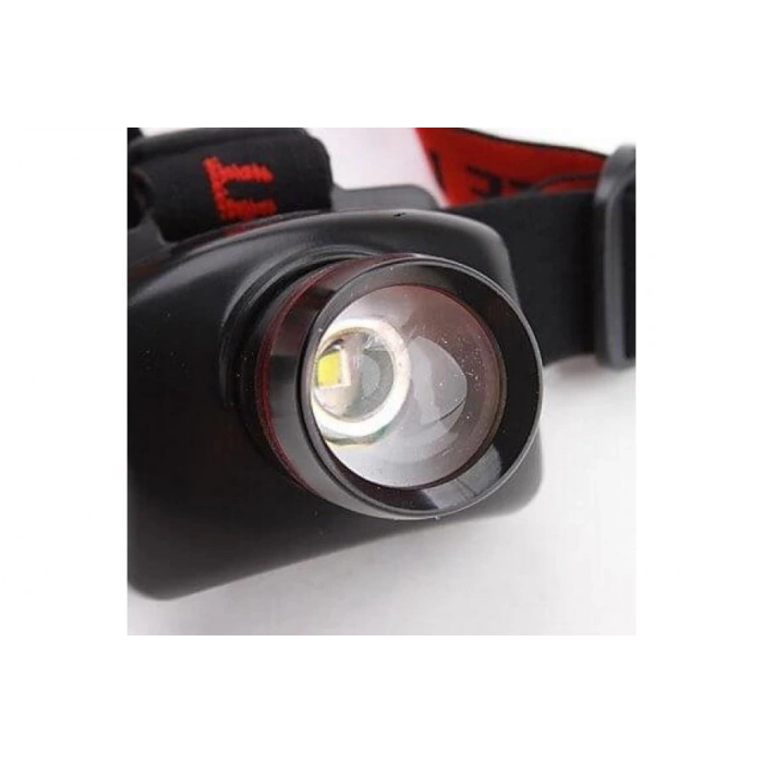 Pilli Zoomlu Kafa Feneri Kamp Fener Lamba