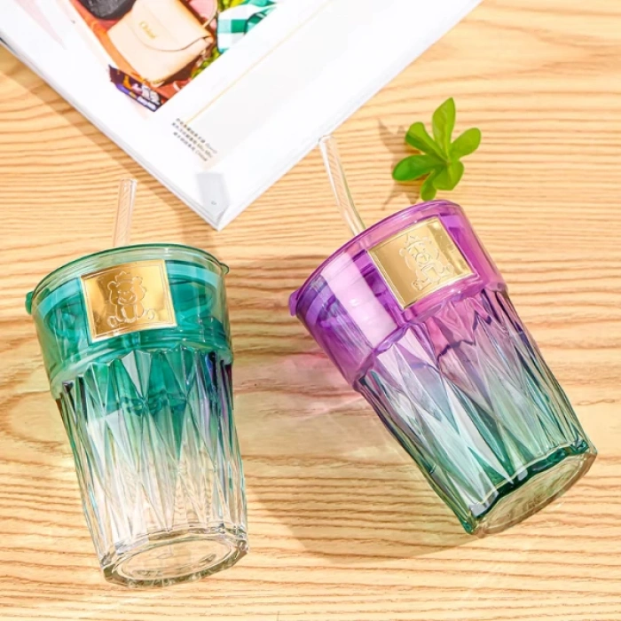 MDB Pipetli Cam Bardak