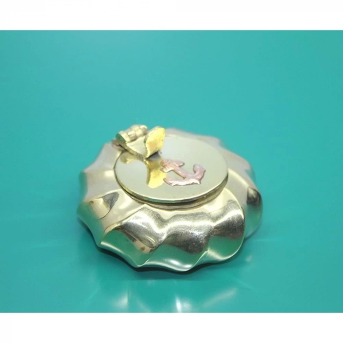 Pirinç Çapalı Kapaklı Küllük