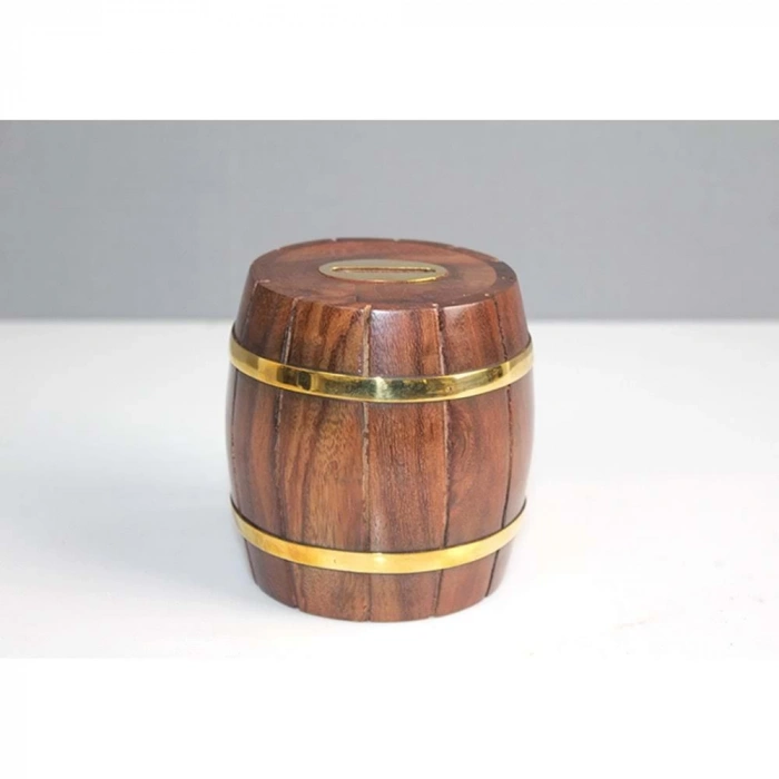 Pirinç Fıçı Kumbara