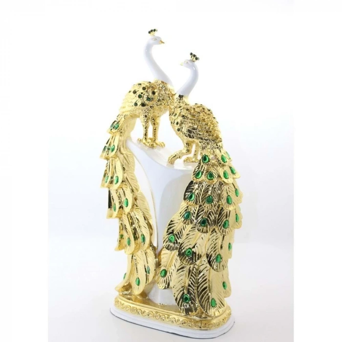 Polyester 2Li Tavuskuşu Biblo