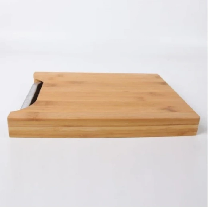 MDB Pratik Tepsili Ahşap Kesme Tahtası