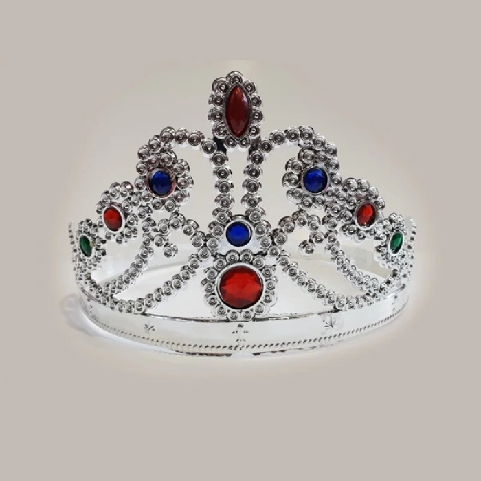 MDB Prenses Parti Tacı Gümüş Rengi 1 Adet