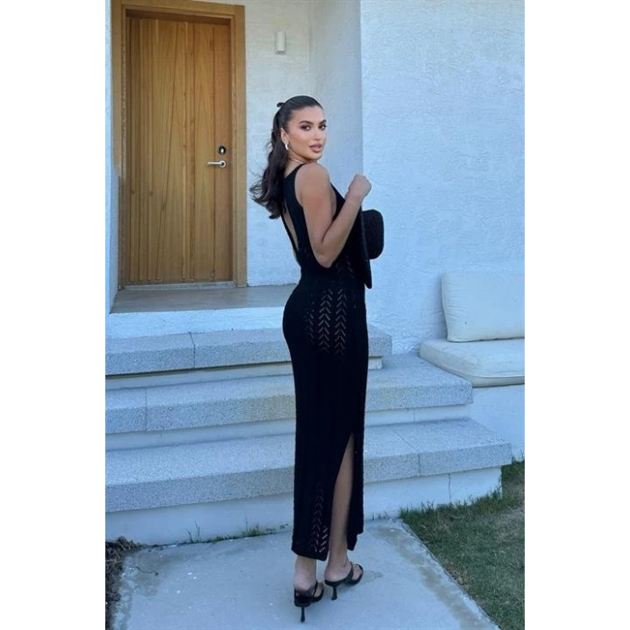 MDB Rosalia Sırt Dekolteli Elbise 2761