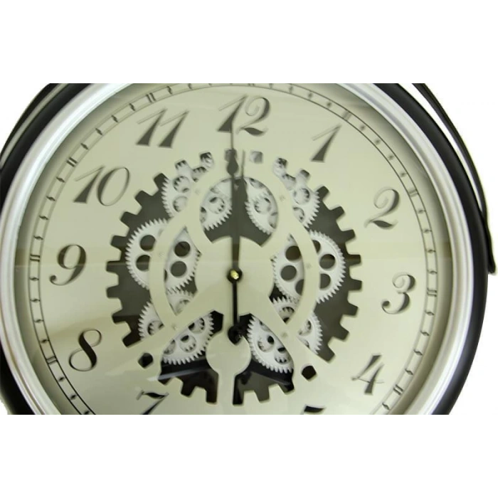 Saat Çarklı Askılı Duvar Saati Dekoratif Ev Ofis Hediyelik