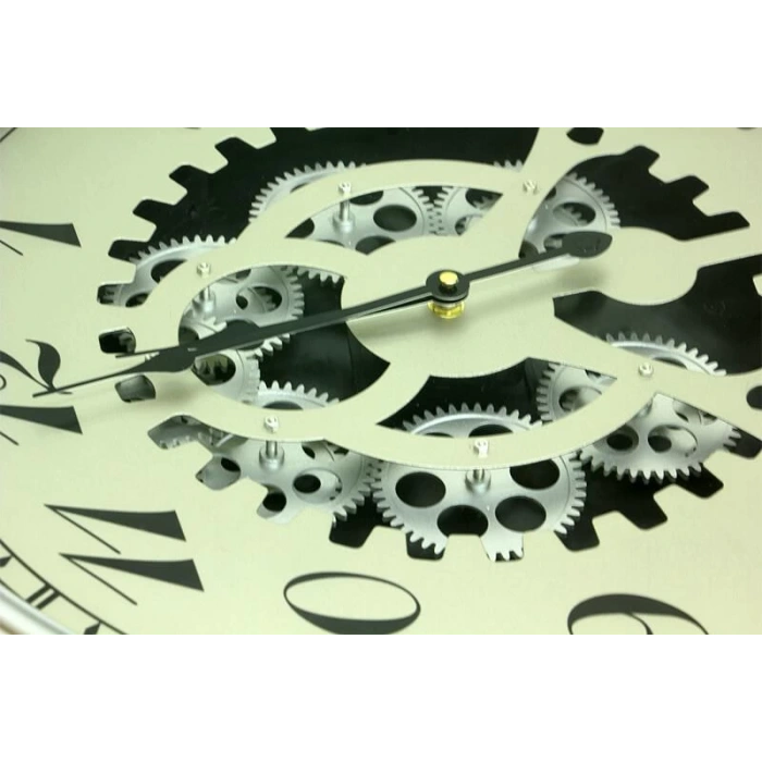 Saat Çarklı Askılı Duvar Saati Dekoratif Ev Ofis Hediyelik