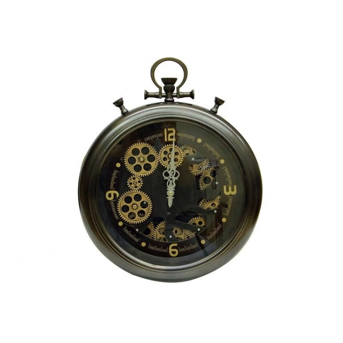 Saat Çarklı Köstek Duvar Saati Dekoratif Ev Ofis Hediyelik