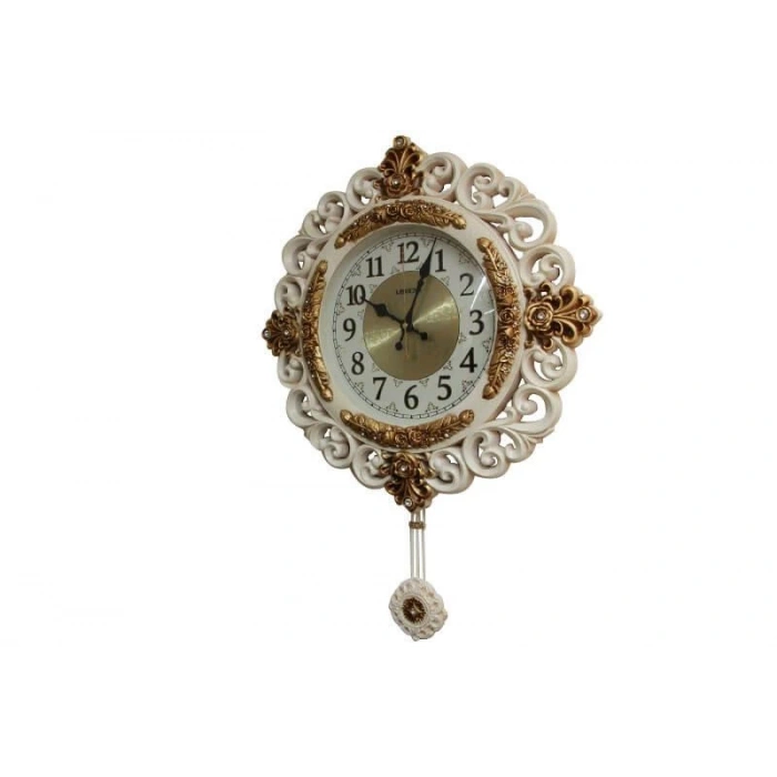 Saat Sarkaçlı Akar Mekanızmalı Hediyelik Duvar Saati