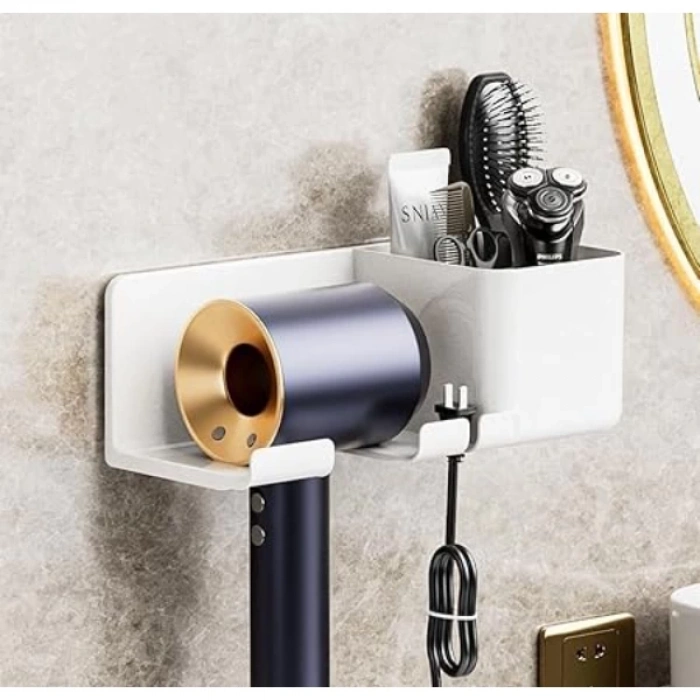 MDB Saç Kurutma Makinesi ve Eşya Düzenleyici Beyaz Renk