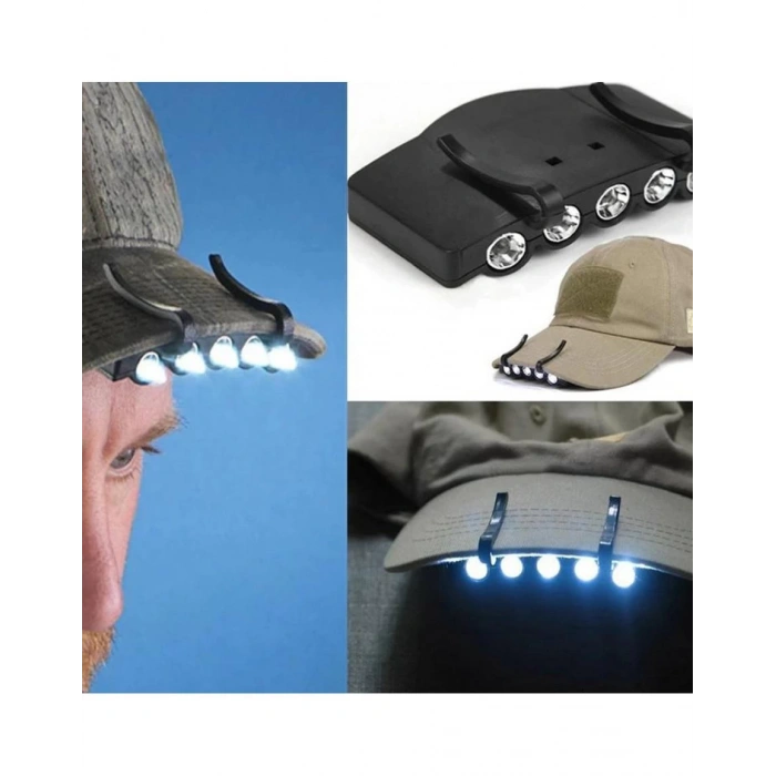 Şapkaya Takılan Lamba Fener