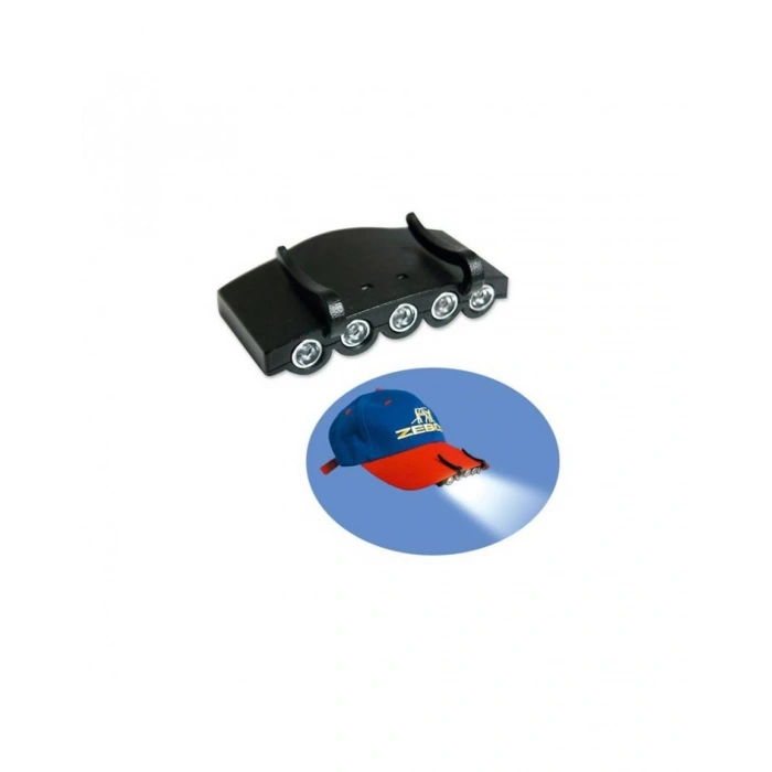 Şapkaya Takılan Lamba Fener