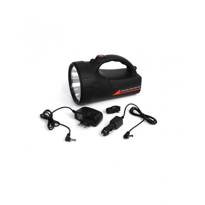 Şarjlı Güvenlik Avcı Dağcı Kamp Feneri Aydınlatma