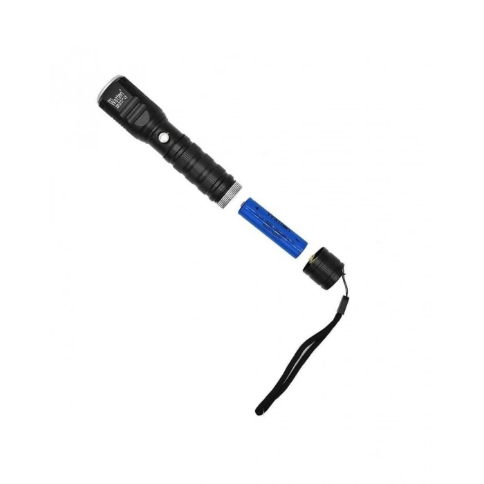 Şarjlı Pilli Zoomlu El Feneri