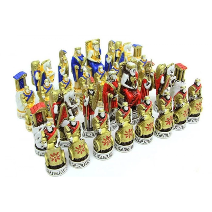 Satranç Taşı Polyester Büyükboy Athena Dekoratif Hediyelik