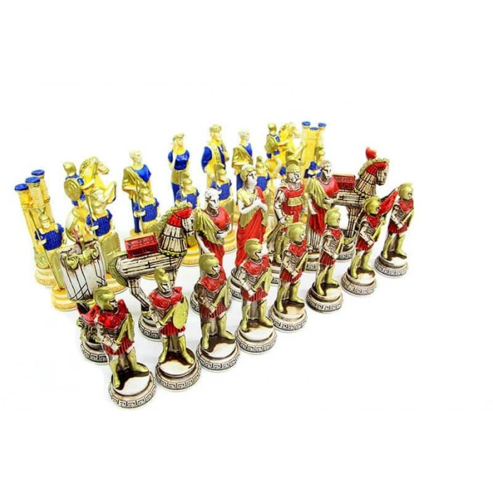 Satranç Taşı Polyester Ortaboy Truva Dekoratif Hediyelik