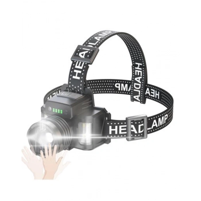 SENSÖRLÜ ŞARJLI KAFA LAMBASI