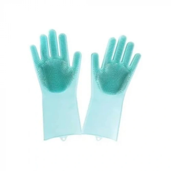 MDB Sihirli Isıya Dayanıklı Silikon Çok Amaçlı Bulaşık Eldiven Fırçası Magic Gloves