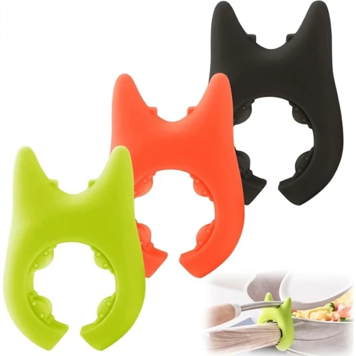 MDB Silikon Tava Tencere Kaşık Tutucu