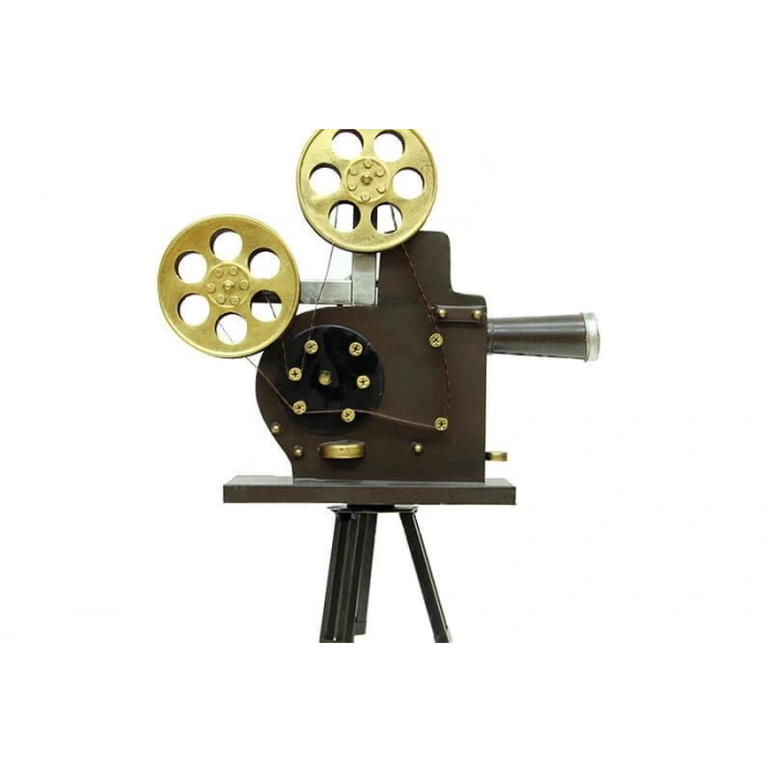 Sinemaskop Kamera Tripodlu Model Vintage Dekoratif Hediyelik