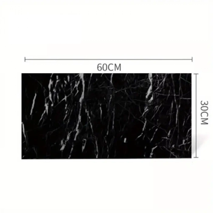 MDB Siyah Mermer Desenli Alüminyum Plastik Duvar Sticker