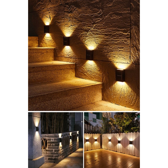 MDB Solar Aplik Çift Taraflı Lamba