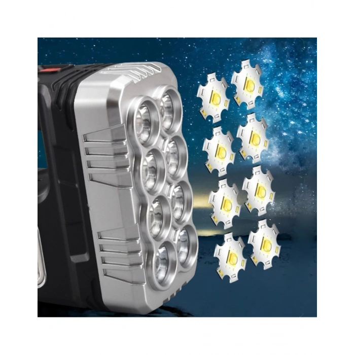 SOLAR PANELLİ LEDLİ FENER