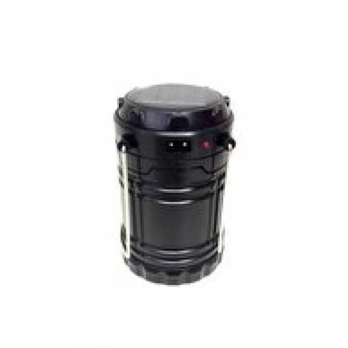 Solar Şarjlı Güneş Enerjili Fan Kamp Feneri Güneş Paneli Kamp Şarjlı Işıldak Usb Şarj